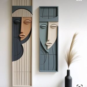 long shape mask wall design
